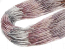[Video]High Quality! Multicolor Spinel AAA Faceted Round 2mm half or 1strand beads (aprx.12inch/30cm)