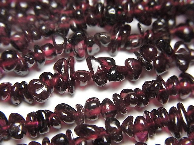 Chips, Garnet, Nugget Gemstone Beads