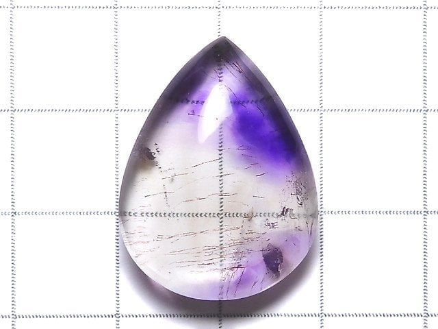 [Video][One of a kind] Amethyst Elestial AAA Cabochon 1pc NO.21