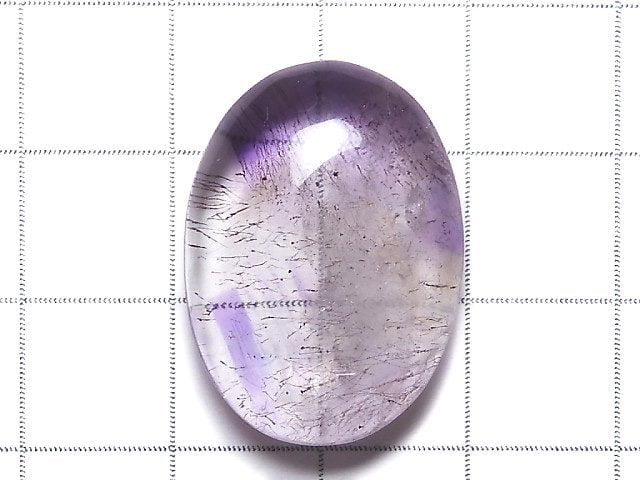 [Video][One of a kind] Amethyst Elestial AAA Cabochon 1pc NO.23