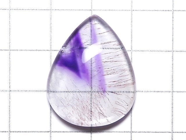 [Video][One of a kind] Amethyst Elestial AAA Cabochon 1pc NO.24