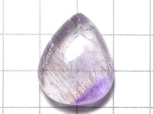 [Video][One of a kind] Amethyst Elestial AAA Cabochon 1pc NO.27