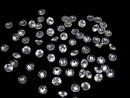 [Video]High Quality Natural White Zircon AAA Loose Stone Round Faceted 5x5mm 2pcs