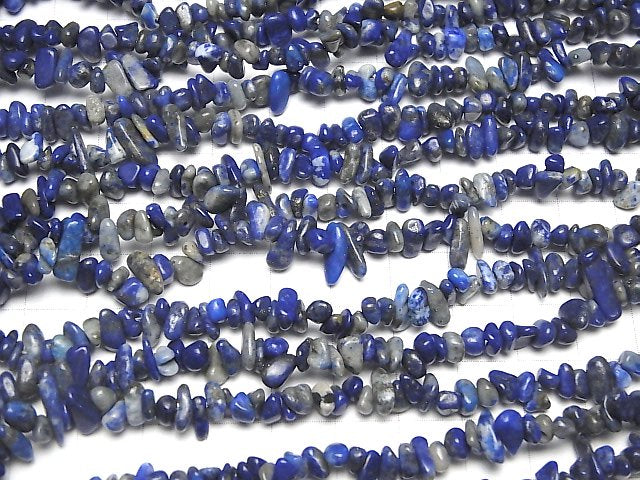 [Video]Lapislazuli AA+ Chips (Small Nugget ) 1strand beads (aprx.31inch/78cm)