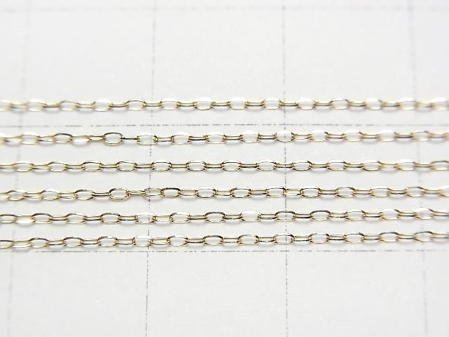 [Video][K10 Yellow Gold] 4-Faceted Long Cable Chain Approx. 0.9mm Wide Necklace 1pc