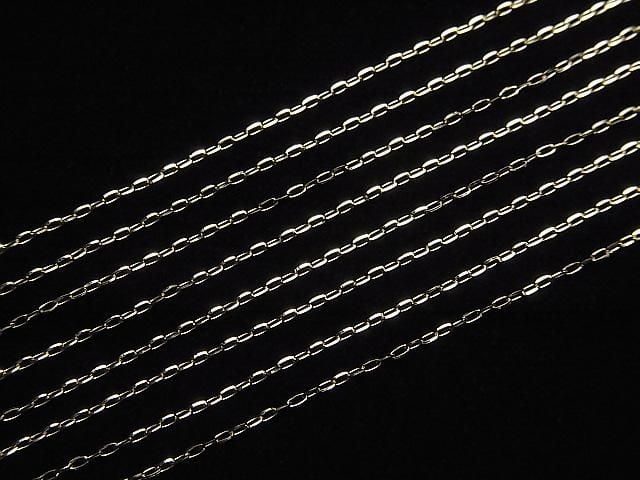 [Video][K10 Yellow Gold] 4-Faceted Cable Chain Approx. 0.75mm Wide Necklace 1pc