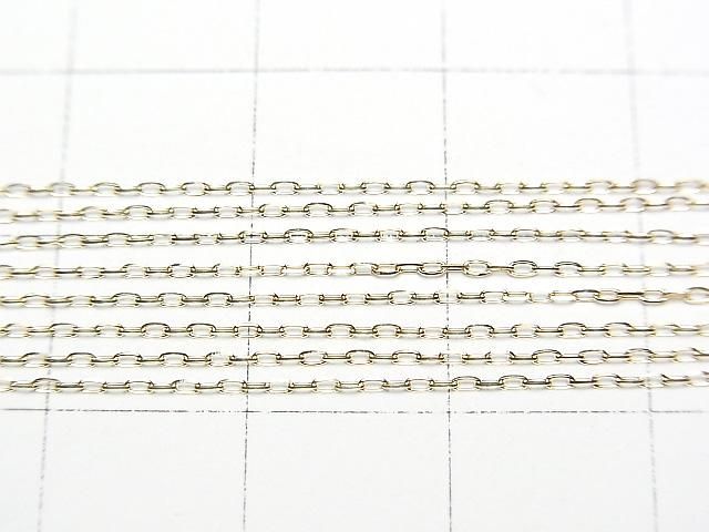 [Video][K10 Yellow Gold] 4-Faceted Cable Chain Approx. 0.75mm Wide Necklace 1pc