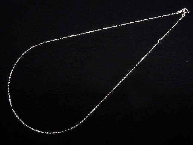 [Video][K10 Yellow Gold] 4Faceted Cable Chain Approx 0.75mm width necklace 1pc