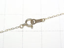 [Video][K10 Yellow Gold]Multiple Facets Flat Cable Chain Approx. 1mm Wide Necklace 1pc