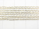 [Video][18K Yellow Gold]Multiple Facets Flat Cable Chain Approx. 1mm Width Necklace 1pc