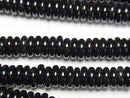 [Video] Onyx Rondelle 6x6x2mm 1strand beads (aprx.15inch/37cm)