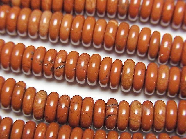 Jasper, Roundel Gemstone Beads