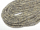 [Video]Dalmatian Jasper Rondelle 6x6x2mm 1strand beads (aprx.15inch/37cm)
