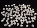 [Video]Fresh Water Pearl AA++ Loose stone Drop-Potato 8-11mm White 10pcs