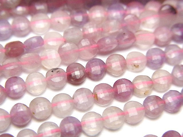 Coin, Tourmaline Gemstone Beads