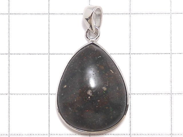 [Video][One of a kind] Matrix Opal AA++ Pendant Silver925 NO.24