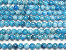 [Video]Madagascar Blue Apatite AA+ Round 8mm 1strand beads (aprx.15inch/36cm)