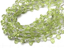 [Video]High Quality Peridot AA++ Oval Faceted half or 1strand beads (aprx.7inch/17cm)