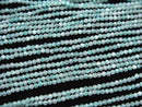 [Video]High Quality! Amazonite Silica AA++ Faceted Round 2mm 1strand beads (aprx.15inch/37cm)