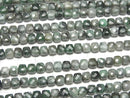 [Video]High Quality! Brazil Emerald AA Cube Shape 4.5x4.5x4.5mm half or 1strand (aprx.15inch/36cm)