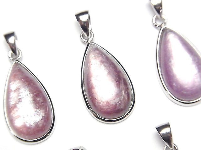 Accessories, Lepidolite, Pear Shape, Pendant Gemstone Beads