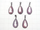 [Video]Lepidolite AAA Pear shape 15x10mm Pendant Silver925 1pc