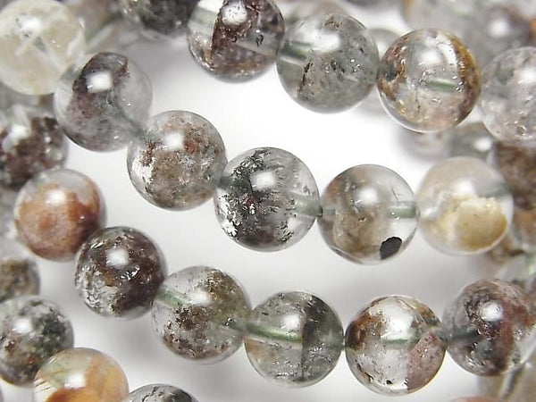 [Video] Garden Quartz AAA-Round 8mm Bracelet