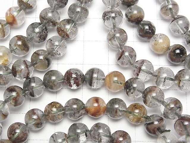 [Video] Garden Quartz AAA-Round 8mm Bracelet