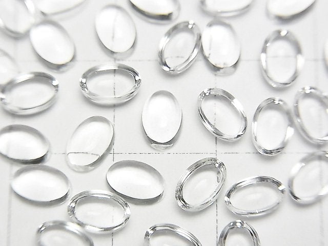 [Video] Crystal Oval Cabochon 6x4mm 10pcs