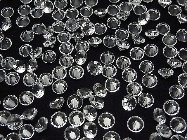 [Video]High Quality Crystal AAA Loose stone Round Concave Cut 6x6mm 5pcs