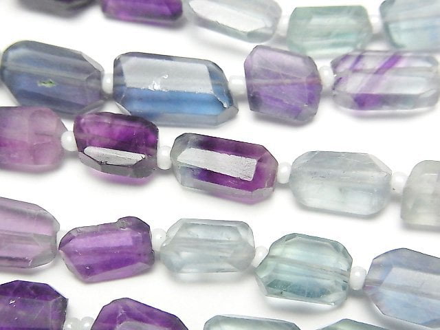 Fluorite, Nugget Gemstone Beads