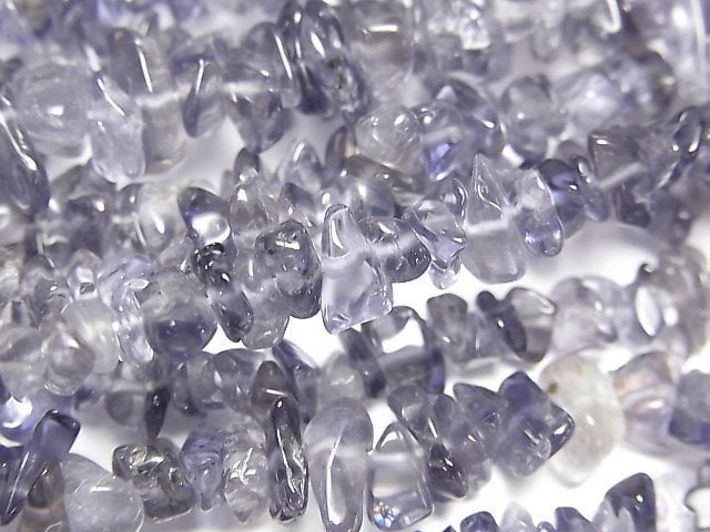 [Video]Iolite AA++ Chips (Small Nugget) 1 strand beads (aprx.33inch/82cm)