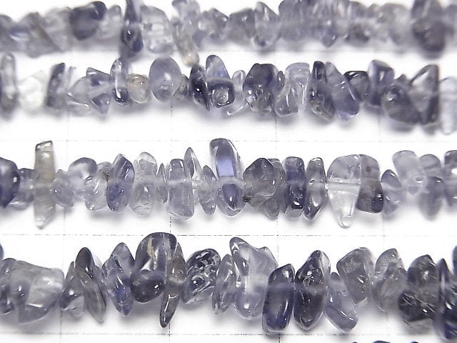 [Video]Iolite AA++ Chips (Small Nugget) 1 strand beads (aprx.33inch/82cm)