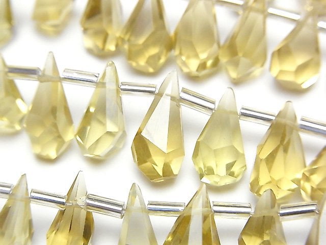 Drop, Faceted Briolette, Other Quartz Gemstone Beads