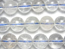 [Video] Natural White Topaz AA++ Round 10mm half or 1strand (aprx.15inch/37cm)