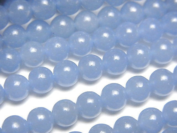 Angelite, Round Gemstone Beads