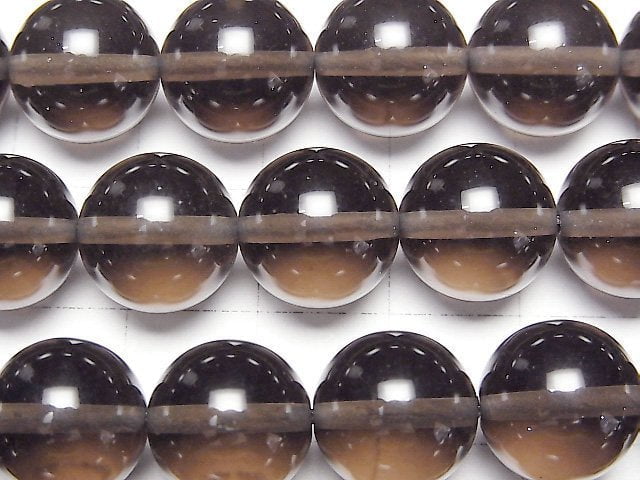 [Video] Mexico Black Ice Obsidian AAA Round 12mm half or 1strand (aprx.15inch/37cm)