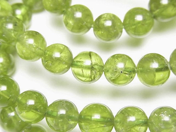 Accessories, Bracelet, Peridot, Round Gemstone Beads