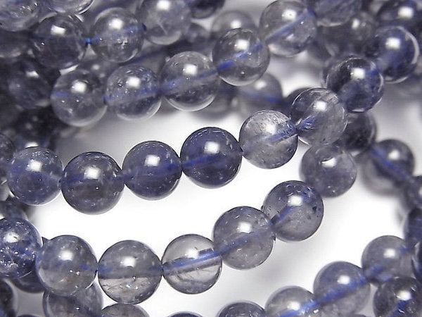 Accessories, Bracelet, Iolite, Round Gemstone Beads