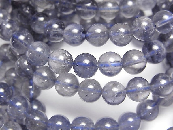 Accessories, Bracelet, Iolite, Round Gemstone Beads