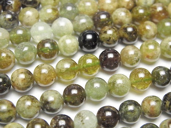 Garnet, Round Gemstone Beads