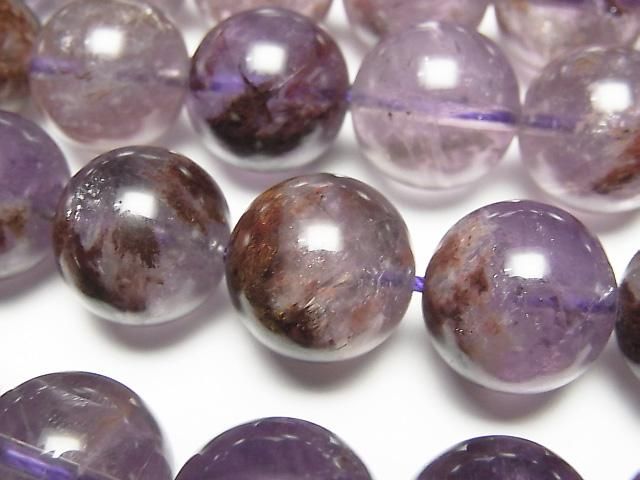 [Video] Garden Amethyst AA+ Round 14mm half or 1-strand beads (approx. 15 inches/36 cm)