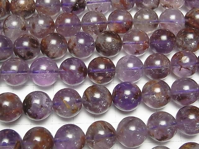 [Video] Garden Amethyst AA+ Round 14mm half or 1-strand beads (approx. 15 inches/36 cm)