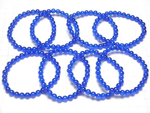 [Video] Composite Sapphire AAA Round 6mm Bracelet