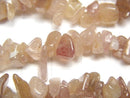 [Video]African Red Aventurine AA Chips (Small Nugget ) 1strand (aprx.33inch/84cm)