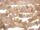[Video]African Red Aventurine AA Chips (Small Nugget ) 1strand (aprx.33inch/84cm)