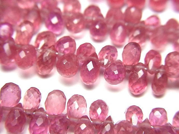 Drop, Faceted Briolette, Sapphire Gemstone Beads