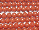 [Video] Sardinia Genuine Coral, Red Coral Round 6mm 1/4 or 1strand beads (aprx.17inch/43cm)