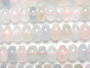 [Video]Beryl Mix (Multicolor Aquamarine) AA++ Rondelle 6x6x4mm half or 1strand beads (aprx.15inch/38cm)