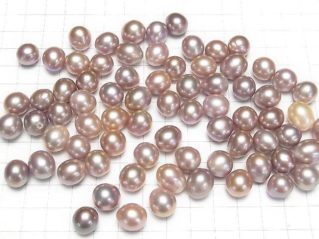 [Video] Fresh Water Pearl AA++ Loose stone Baroque 12-15mm Lavender 2pcs